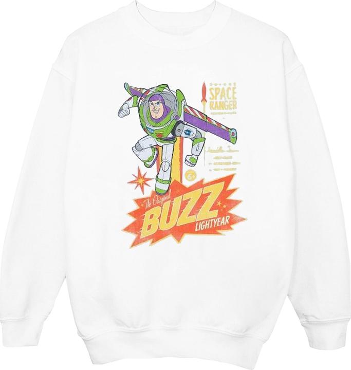 Actual product image Disney Womens/Ladies Toy Story 4 The Original Buzz Lightyear Sweatshirt (S)