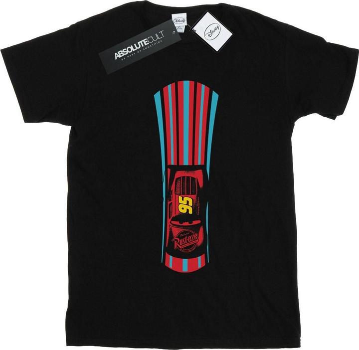 Disney Cars Lightning McQueen Stripes TShirt (XXL)