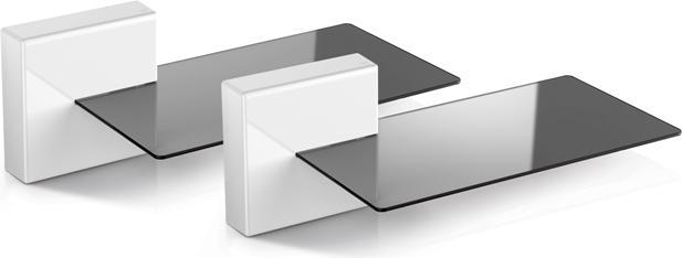 Immagine prodotto Meliconi Ghost Cubes Soundbar Wall (1 coppia, Installazione a parete)