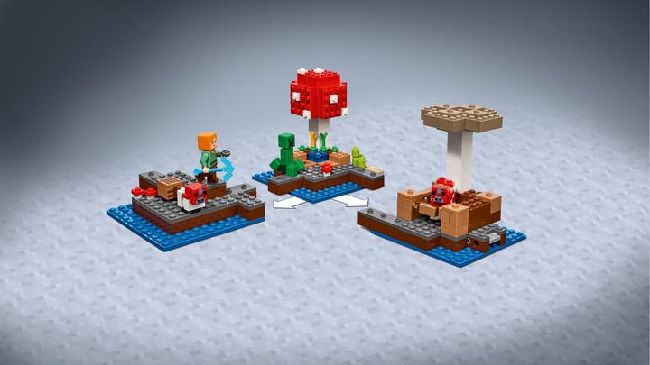 Produktbild LEGO Die Pilzinsel (21129, LEGO Minecraft)