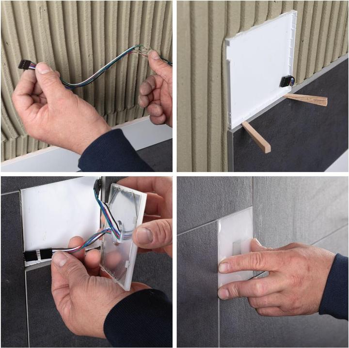 Immagine prodotto Paulmann Apparecchio LumiTiles Basic Set Quadrato 5x0.72W (RGBW, 1 cm, Interno)
