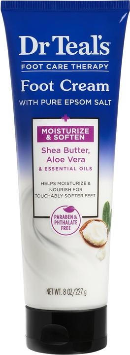 Dr Teal's Dr Teal’s Pure Epsom Salt Foot Cream (Fusscrème & Fussgel, 240 ml)