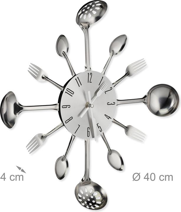 Actual product image Relaxdays Wall clock (40 cm)