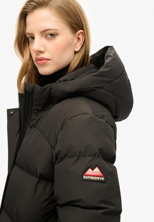 Actual product image Superdry HOODED SPORTS PUFFER MID JKT Dames Jas - Maat S (10)