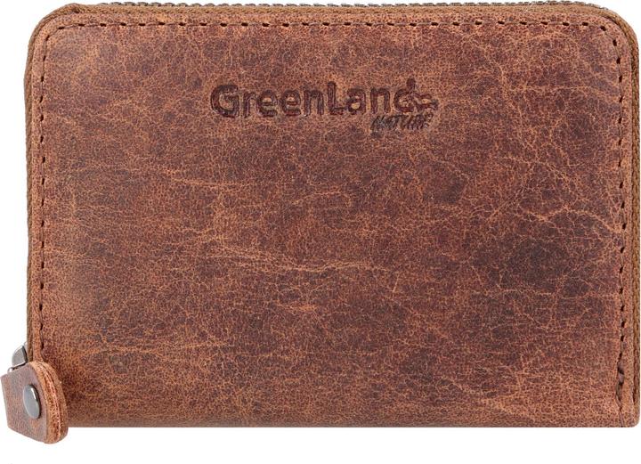 Greenland Nature Montana Kreditkartenetui RFID Leder 10,5 cm