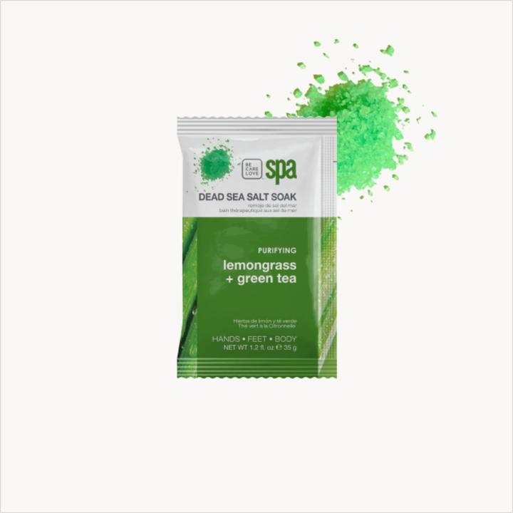 Image du produit Bcl Spa Purifying Lemongrass + Green Tea 4 Step System (Bain de pieds, Masque de pied)