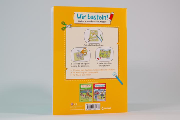 Immagine prodotto Loewe Facciamo lavoretti manuali! Dai 5 anni - colorare, ritagliare, incollare - dinosauri