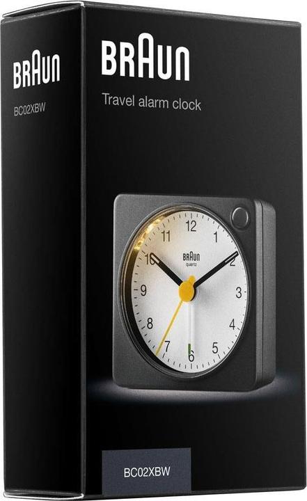 Produktbild Braun BC 02 XBW Quarzwecker Lichtf.