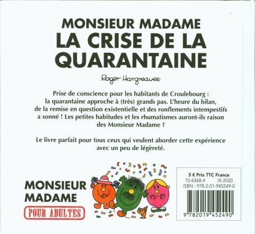 Produktbild Monsieur Madame : la crise de la quarantaine (Französisch, Hargreaves Roger, 2020)