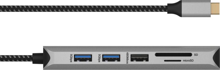 Actual product image Icy Box Dockingstation 12-in-1 USB Type-C (USB-C, 12 Ports)