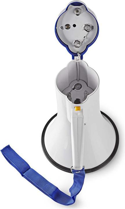 Actual product image Nedis Megaphone | Maximum range: 250 m | Max. volume control: 115 dB | Built-in microphone (Megaphone)