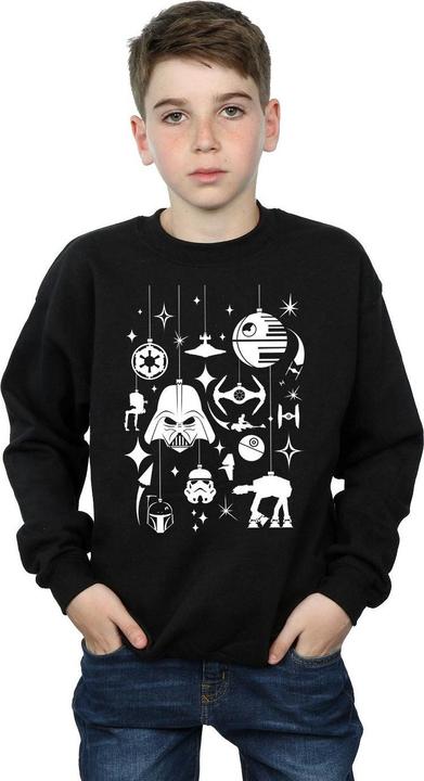 Actual product image Star Wars Boys Christmas Decorations Sweatshirt (140, 146)