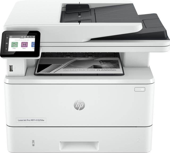 HP LaserJet Pro MFP 4102dw (Laser, Schwarz-Weiss)