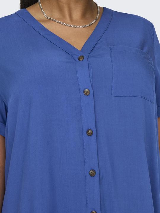 Actual product image Only Loose cut curvy blouse dress Shirt blouse dress (46)