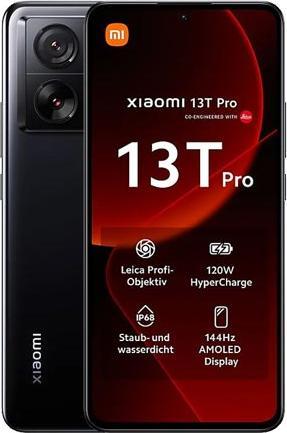 Immagine prodotto Xiaomi 13T Pro (512 GB, Nero, 6.67", Doppia SIM, 50 Mpx, 5G)