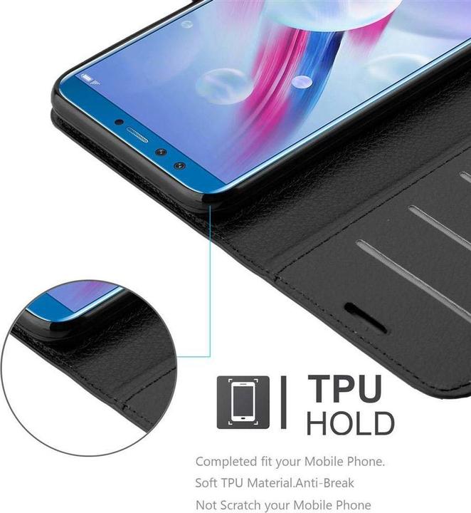 Actual product image Cadorabo Book with stand function cover (Honor 9 Lite)