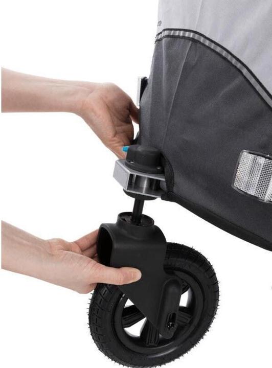 Actual product image Trixie Jogger front wheel for bicycle trailer (Dog, Foldable)