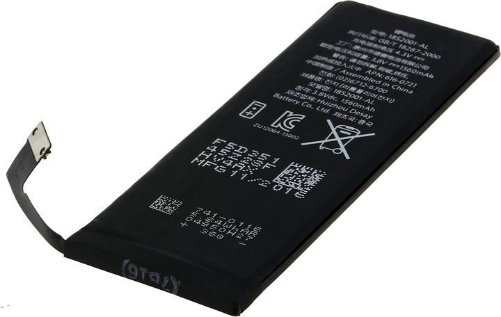 Image du produit Clappio Batterie d'échange 1500 mAh pour Apple iPhone 5S
