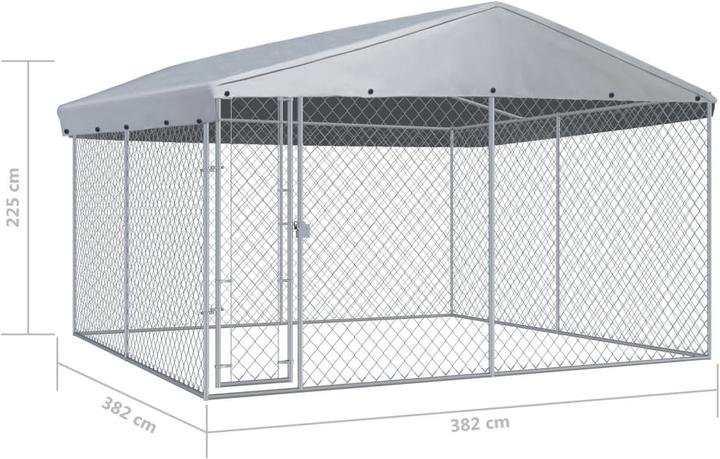 Actual product image VidaXL Donnie (Dog kennel)