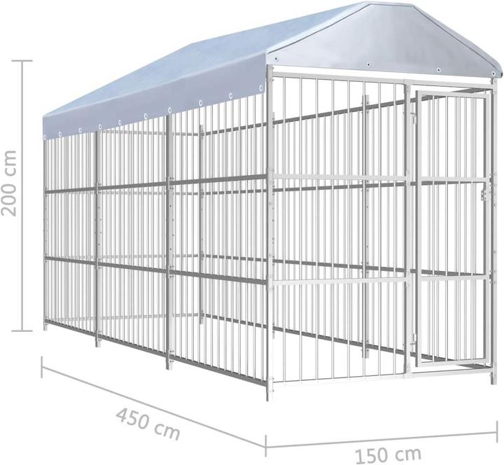 Image du produit VidaXL Chenil (Chenil pour chiens)