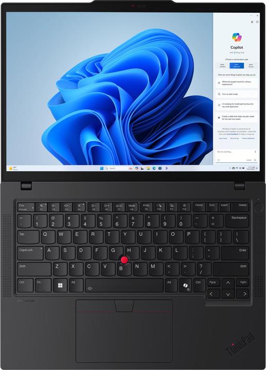 Produktbild Lenovo ThinkPad T14 Gen 5 (14", Intel Core Ultra 7 155U, 32 GB, 1000 GB, Eng. Int.)