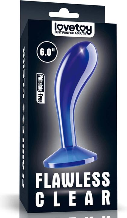 Actual product image Lovetoy Flawless Clear Prostate Plug