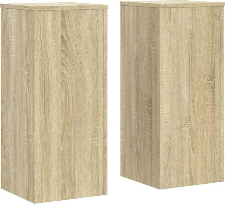 Image du produit VidaXL Support pour plantes 2 pcs. Chêne