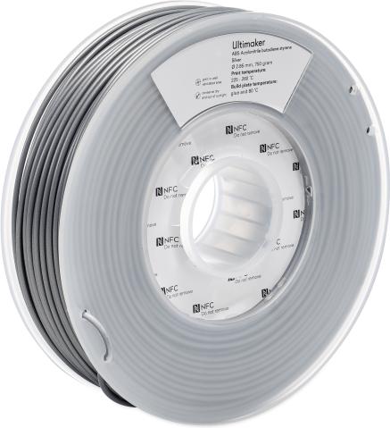 Ultimaker Abs (ABS, 2.85 mm, 750 g, Silver)