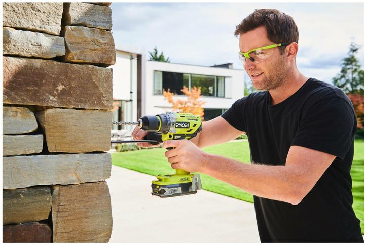Actual product image Ryobi R18PD7-0 (Rechargeable battery operated)