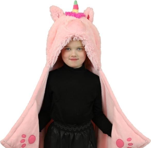 Actual product image Cozy Noxxiez Noxxiez Fleece Blanket - Unicorn