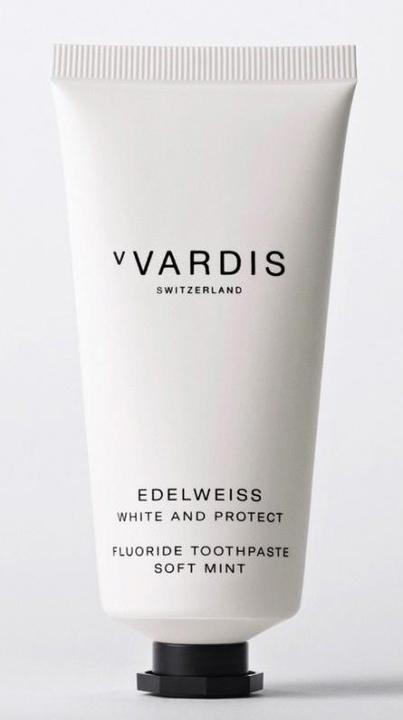 Actual product image vVardis EDELWEISS White & Protect Toothpaste Soft Mint (50 ml)