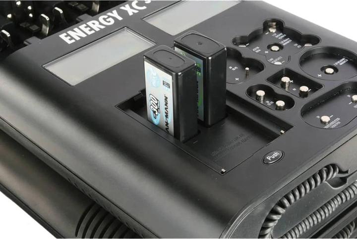 Produktbild Ansmann Energy XC3000 High-Tech Universalladegerät (1 Stk., 9V Block, C, D, Ladegerät ohne Akku)