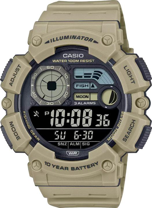 Casio WS-1500H-5BVEF (Digitaluhr, Analoguhr, 50 mm)