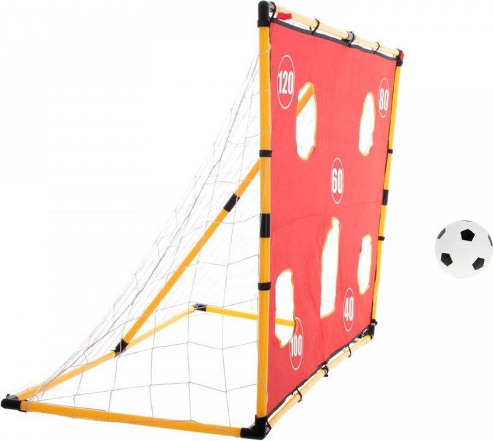 Actual product image Kik Football goal with precision training mat + ball