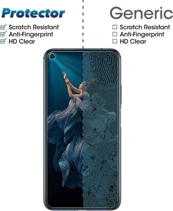 Image du produit Screenguard Honor 20 Pro Protection en verre blindé Case Friendly Design (1 pièce(s), Honor 20 Pro)