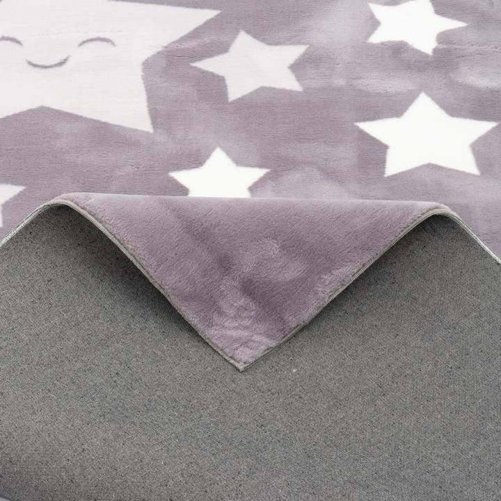 Immagine prodotto Pergamon Super Soft Fellteppich Pearl Kids Sterne (120 x 170 cm)