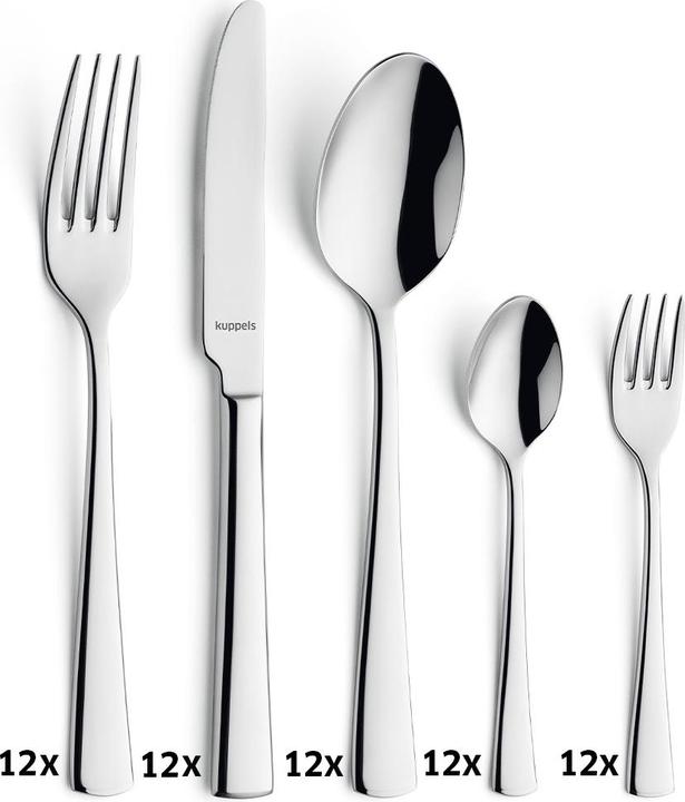 Image du produit Kuppels FLAIR Besteckset 60-teilig (12 pièce(s), Set de couverts)