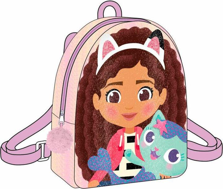 Actual product image Gabby's Dollhouse Casual backpack Pink 19 x 23 x 8 cm