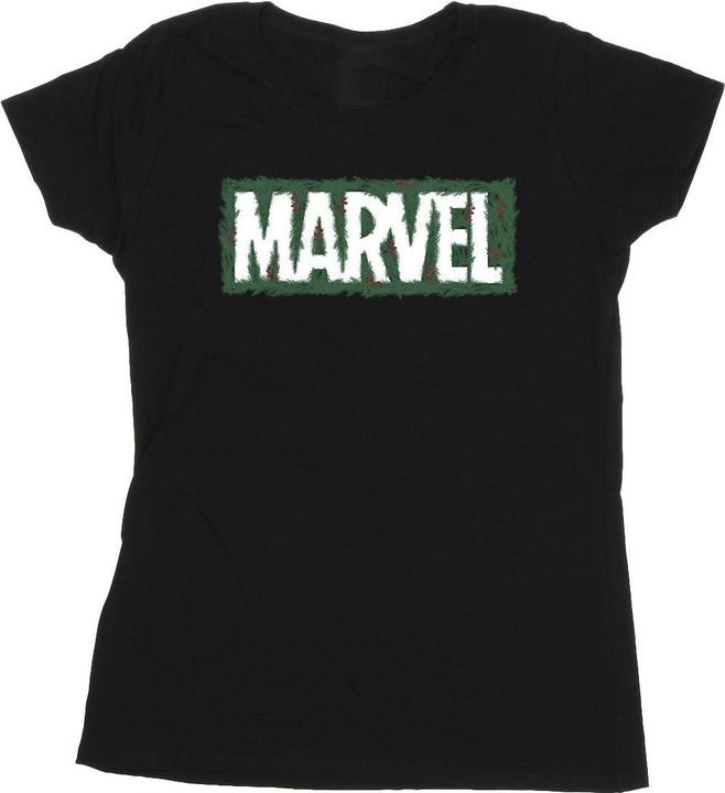 Actual product image Womens/Ladies Holly Logo Cotton T-Shirt (XXL)