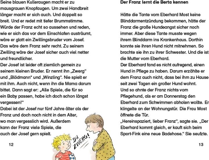 Produktbild Hundegeschichten vom Franz (Deutsch, Erhard Dietl, Christine Nöstlinger, 2019)