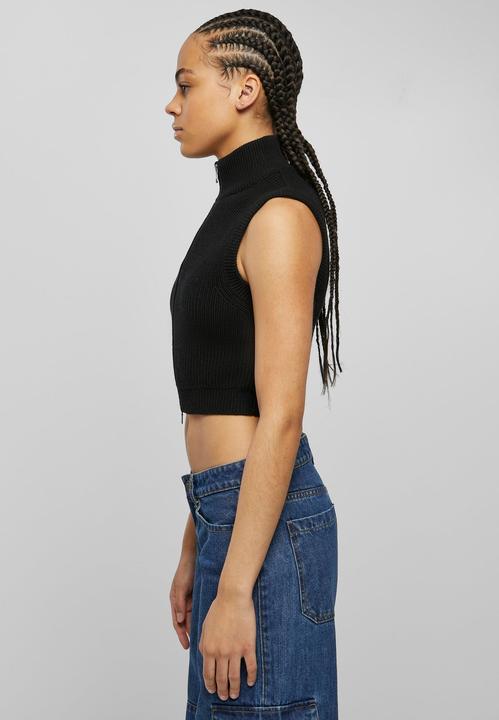 Actual product image Urban Classics Ladies Short Knit Vest (S)