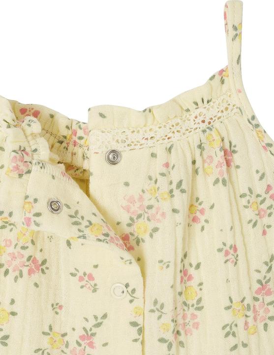 Actual product image Vertbaudet Mädchen Baby-Set: Blumenkleid & Höschen, Musselin (74)