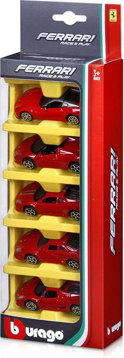 Actual product image Bburago Ferrari set of 5