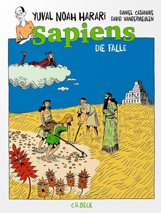 Actual product image Sapiens (German, Yuval Noah Harari, 2021)