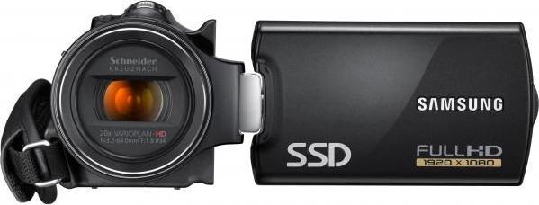 Actual product image Samsung HMX-H200, Full-HD Flash Camcorder, 20x optical zoom