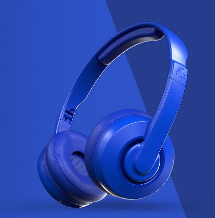 Actual product image Skullcandy Cassette Over-Ear Headphone, Blue (22 h, Wireless)