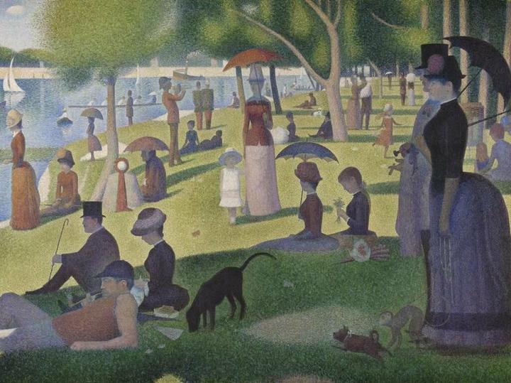 Actual product image Ravensburger Puzzle 1500 pcs- Art Collection - Seurat: A Sunday Afternoon on the Island of La Grande-Jatte (1500 pieces)