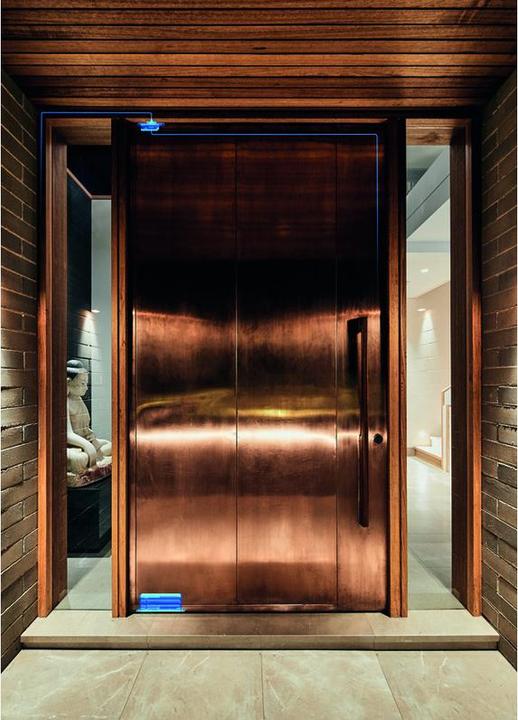 Actual product image FritsJurgens Paumelle de porte System M32 / 70 mm Version C