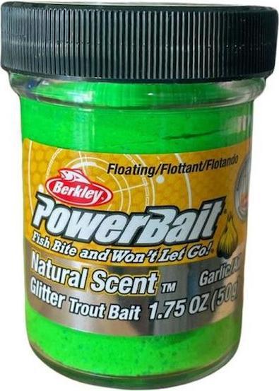Berkley Powerbait Natural Scent Garlic Spring Green