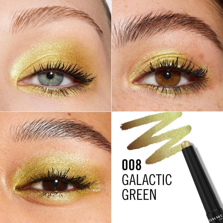 Produktbild Rimmel London Wonder'Last Shadow Stick (008 Galactic Green)